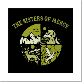 THE SISTERS OF MERCY BAND Posters and Art